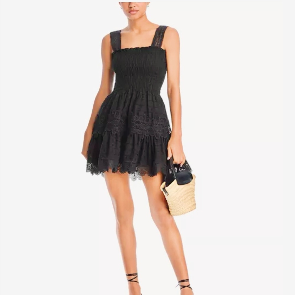 Waimari Leah Smocked Mini Dress NWT